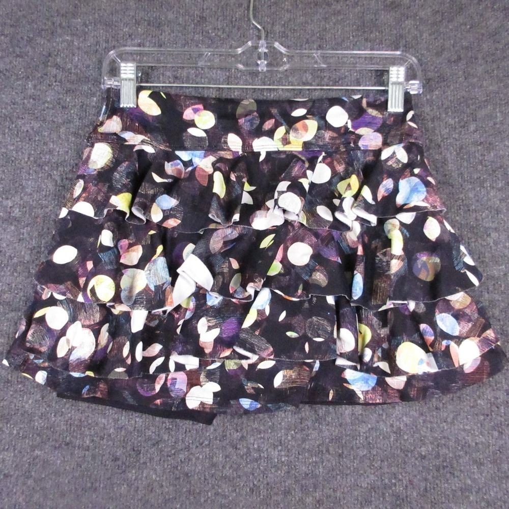 Dona Jo Skort Womens Small Black Polka Dot Built In Shorts Running Tennis